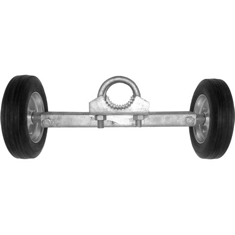 Buy Wide Stance Rolling GATE 6" Wheel Carrier: for Chain Link Fence ...