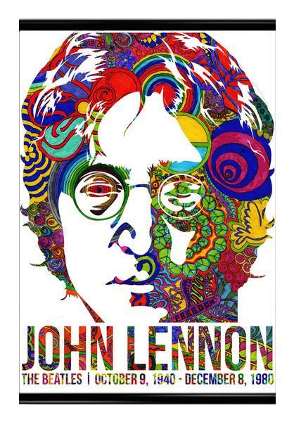 JOHN LENNON GRAPHIC POSTER Wall Art PosterGully Specials