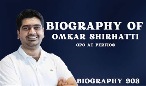 Biography of Omkar Shirhatti:Co-founder/CPO at Perfios & Karza Technologies