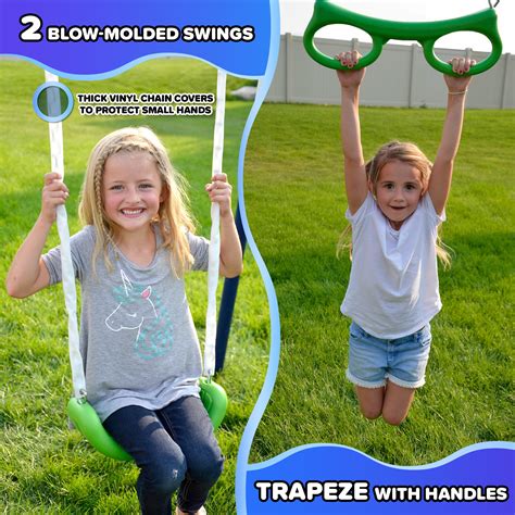 Sportspower Sierra Vista Outdoor Metal Swing Set India | Ubuy