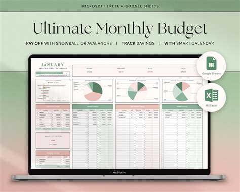 Microsoft Excel Budget Templates