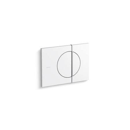 Kohler Note Flush Actuator Plate For 2"X 4" In-Wall Tank And Carrier ...