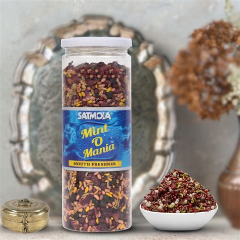 Satmola Mint-O-Mania Refreshing Mint Candy Delight 220g – SSG PHARMA ...