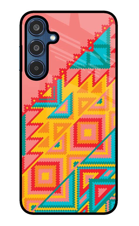 Buy Now Aztec Tribal Glass Case for Samsung M35 5G Online | Casekaro