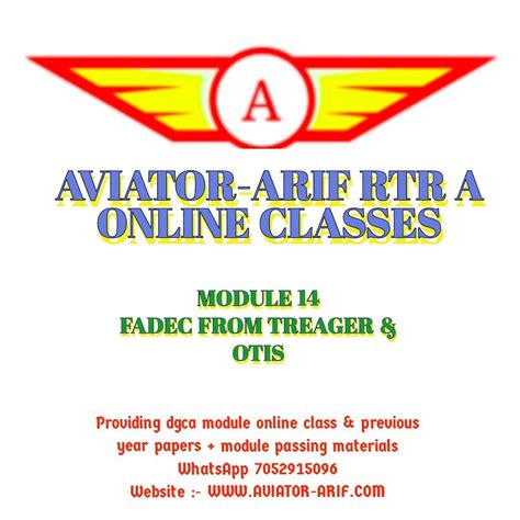 FADEC Module 14: Online Class Notes & Previous Year Papers - Studocu