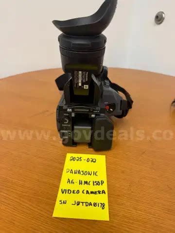 WLFD 2025-022 | Panasonic Video Camera | Used | GovDeals