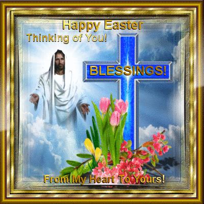 Thinking Of You On Easter! | Happy easter sunday, Happy easter gif ...