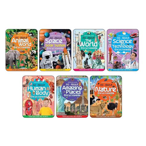 Children Encyclopedia Books Pack for Age 5 - 15 Years- All About Trivia ...