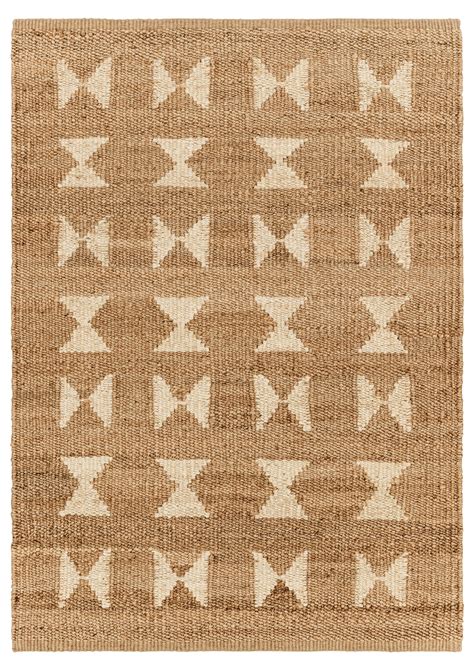 Shveta Aakar – Handmade Hemp Rug | Natural & White Handwoven Carpet ...