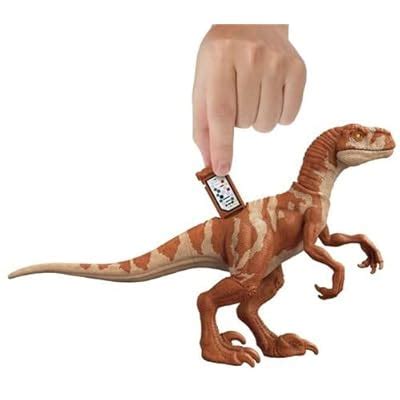Buy Jurassic World Dominion Velociraptor Blue vs Atrociraptor Dino ...