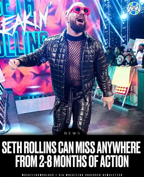 Utmost respect for Seth : r/WWE