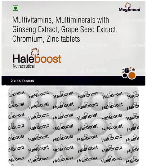 Haleboost Tabelt 15 - Uses, Side Effects, Dosage, Price | Truemeds