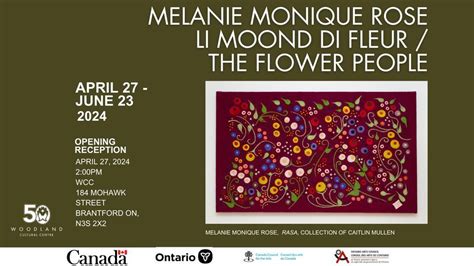 "Melanie Monique Rose: Ii moond difleur - The Flower People" Opening ...