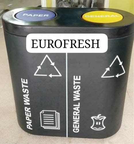 Recycle Bins - Stainless Steel 4 in 1 Push Bin Manufacturer from Bengaluru