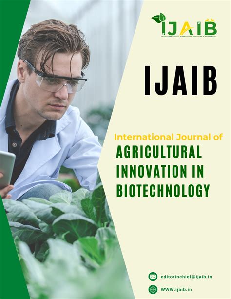 IJAIB – International Journal of Agricultural Innovation in Biotechnology