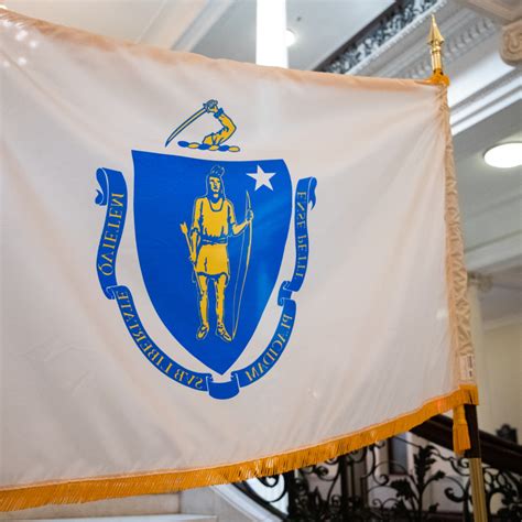 Massachusetts State Seal Massachusetts Flag Outdoor State Flags