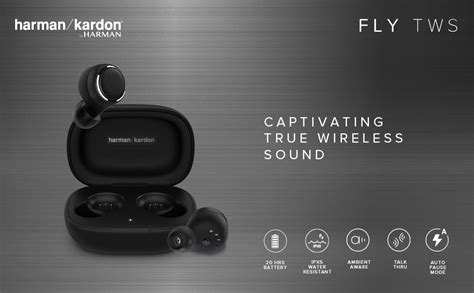 Harman Kardon Kardon Fly Truly Wireless Bluetooth in Ear Earphone with ...