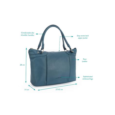 Buy Caprese Liv Tote Large Teal Online