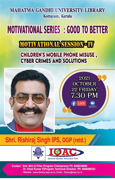 Motivational Series 4 - Cyber Crimes and Solutions (1) - IQAC | MG ...