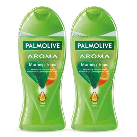 Buy Palmolive Aroma Morning Tonic Body Wash, Pack of 2 x 250ml Shower ...