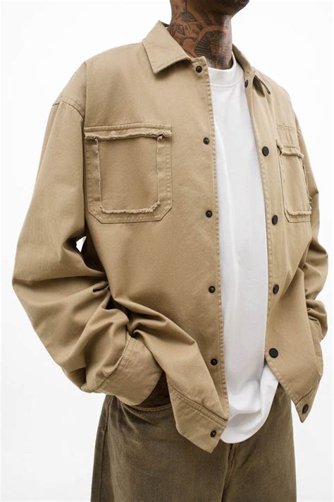 Buy Overshirt // Khaki Apparel Online – Urban Monkey®
