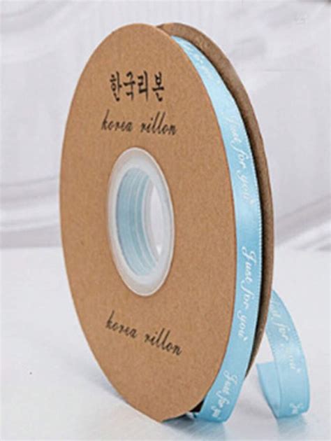 1roll Slogan Graphic Gift Wrapping Ribbon, Simple Letter Graphic Gift ...