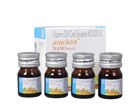 Buy Arachitol Nano 60k IU Shots Online at Best Price | Clinikally