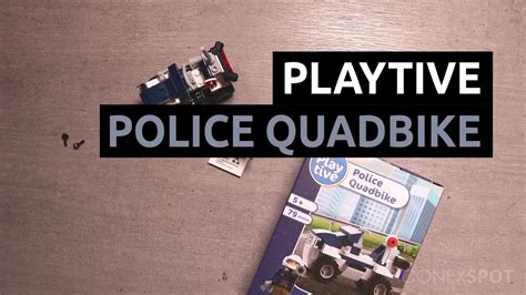 Cum se construieste un ATV de Politie, Playtive, Police Quadbike | Gabi ...