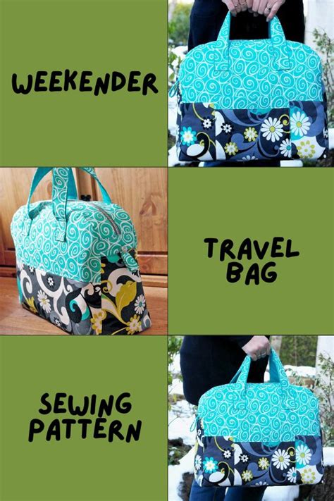 Image result for Weekender Bag Sewing Pattern