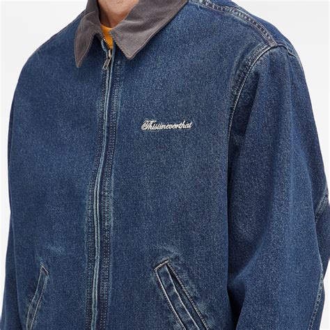 THISISNEVERTHAT Denim Work Jacket Blue | END. (US)
