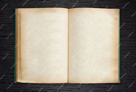 Real Open Book Background