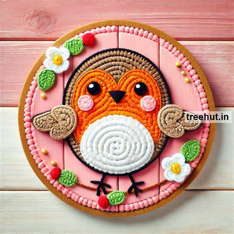 Crochet Robin Ideas for Appliques and Small Projects with Leftover Yarn