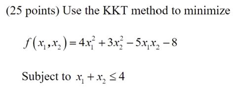 Image result for Kkt Method for Optimization