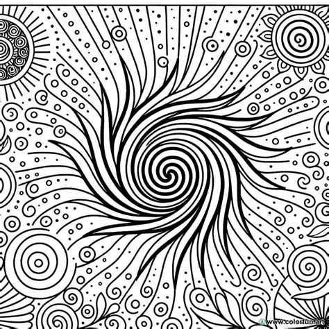 Printable Abstract Art Coloring Pages [2025]