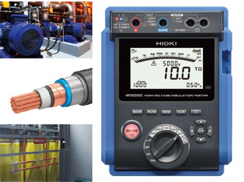 HIGH VOLTAGE INSULATION TESTER IR5050 | Hioki