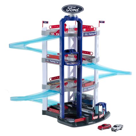Buy Theo Klein Ford Interactive Toy Car Park 4 Level Racing Parking ...