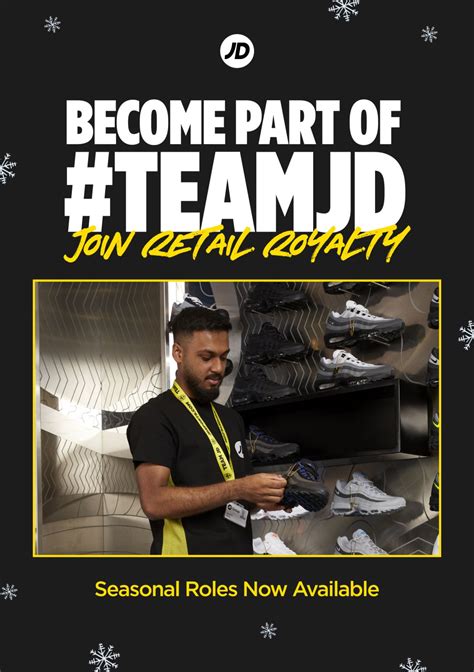 JD Sports Fashion on LinkedIn: #hiring #wearejd #seasonaljobs #jdxretail