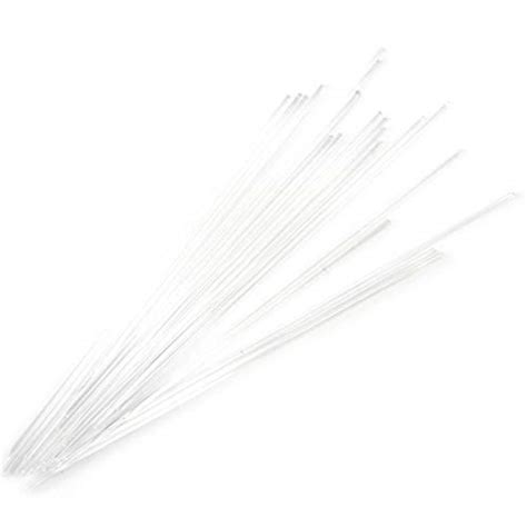 Clear Transparent COE 90 Stringer Sample - 4.375" Long Bullseye Glass ...