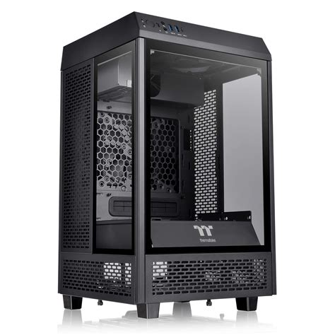 Buy Thermaltake Tower 100 Black Edition Tempered Glass Type-C (Usb 3.1 ...