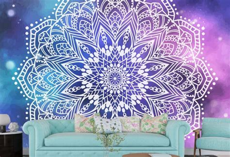 Shop Mandala Art Wallpaper for Wall Online - 3 Year Warranty