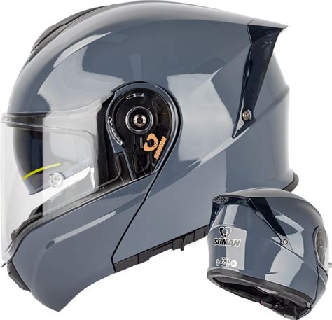 Flip Up Full Face Modular Motorcycle Helmet Men Women Motorbike Moped Street Bike Racing Helmet ...