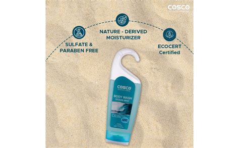 Buy Cosco Body Wash Ocean Mist 200ml - with anti-bacterial properties ...