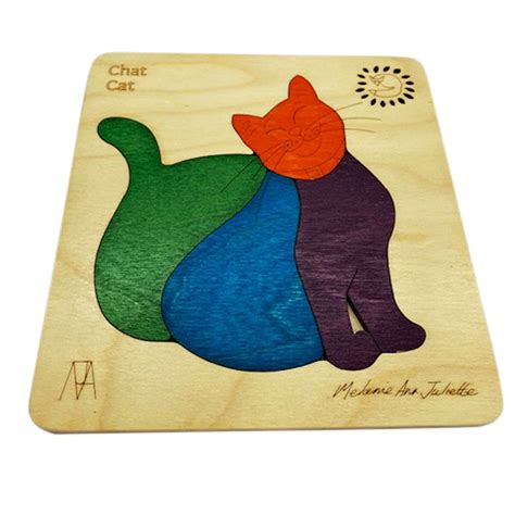Buy Wooden Chat Cat Puzzle Board - SkilloToys.com