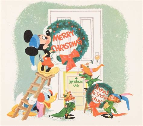 Vintage disney christmas cards for the holidays – Artofit