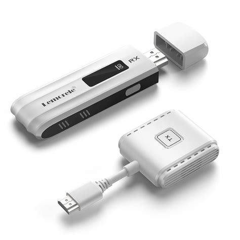 Lemorele Wireless HDMI Transmitter and Receiver Kit (HDMI Version), 2.4 ...