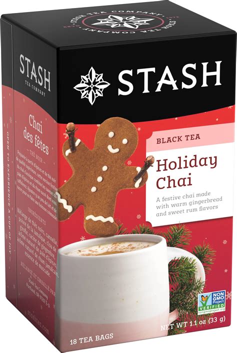 Amazon.com: Stash Tea Holiday Chai Tea 18 Count Tea Bags (Pack of 6 ...