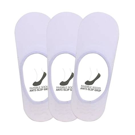 Buy Supersox Men's Pack of 3 Invisible plain combed cotton socks at ...
