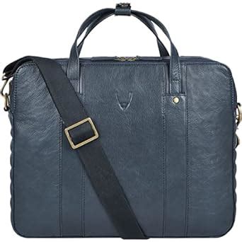 Hidesign Leather Men's Briefcases (Blue) : Amazon.in: Fashion