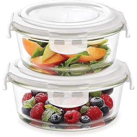 Buy Borosil Klip N Store Glass Storage Containers For Kitchen With Air ...