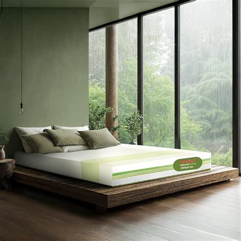 Duroflex Prana - Organic Cotton Fabric 8 Inch King Size Spring Mattress ...